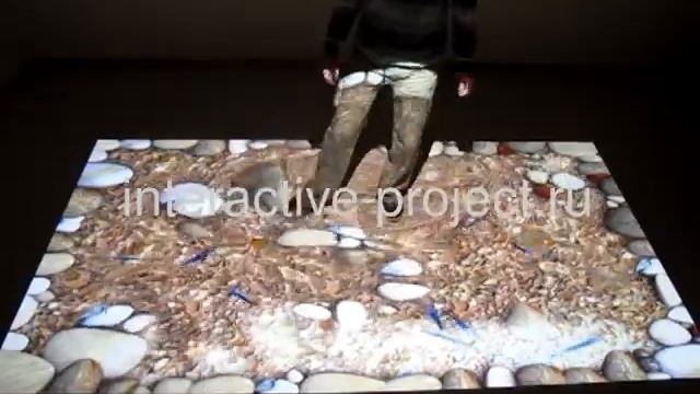 Интерактивный пол вода interactive-project.ru смотреть онлайн