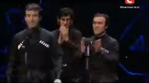 Грузины станцевали Лезгинку на Минуте Славы