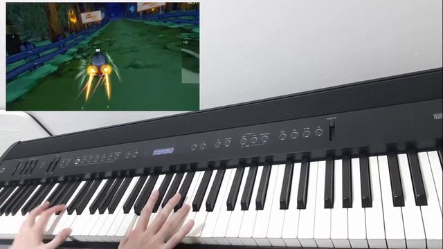 카트라이더 공동묘지 BGM 내 뒤엔 유령댄서 piano cover смотреть онлайн