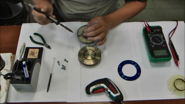 Последовательная инструкция по ремонту динамической головки смотреть онлайн