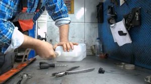 канистра для слива тосола через дроссельную заслонку 23 02 2016