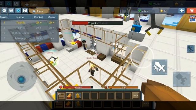 Blockman Go: Hero Tycoon 2 - Ep. 2 THANOS in the Minecraft Mode Android Games