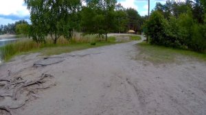 Районы донецкой области - озеро Ломоносовское в г Красный Лиман