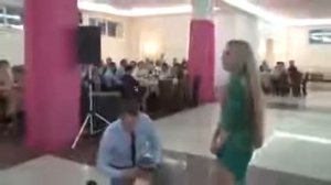 Неожиданное поздравление на свадьбе!!!
