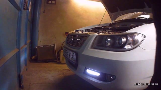 Дневные ходовые огни на Lifan Solano смотреть онлайн