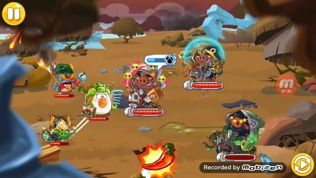 Angry Birds Epic - The Apocalyptic Hogriders Event Boss смотреть онлайн