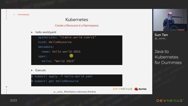 Devnexus 2023 - Java to Kubernetes for Dummies - Sun Tan смотреть онлайн