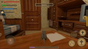 СИМУЛЯТОР МЫШИ #8 ВОСПИТЫВАЕМ МЫШОНКА и убегаем от КОТА в Mouse Simulator