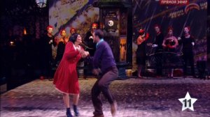 Шоу "Танцы со звездами".  Ирина Пегова и Андрей Козловский