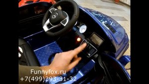 Детский электромобиль Mercedes AMG GLE63 Coupe M555MM обзор