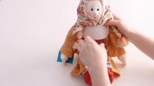 Текстильная кукла "Молодушка", сувенирная мастерская  "Нежный ветер"