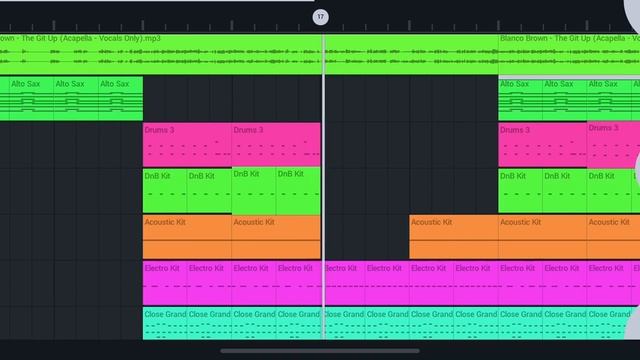 The git up (reggae) remix sample on FL studio mobile - by SOSO ASAN MUSIC смотреть онлайн