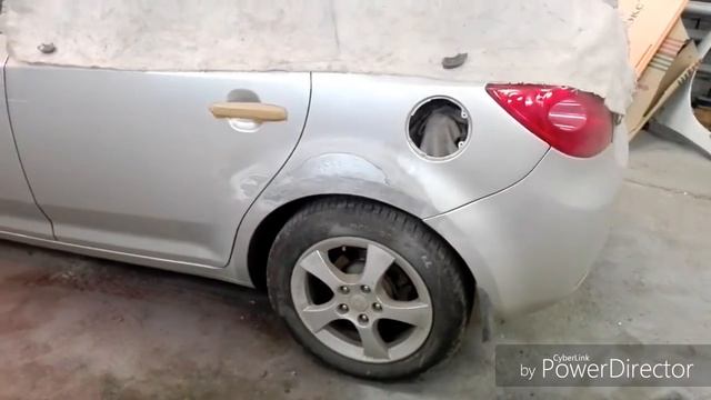 Кузовной ремонт. покраска. Kia ceed body repair смотреть онлайн