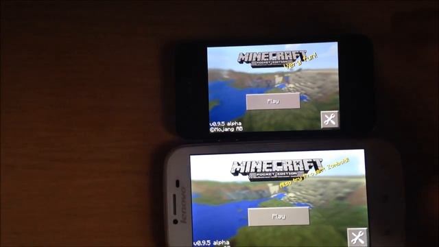 Как совместить iOS и Android чтоб играть Minecraft PE по сети