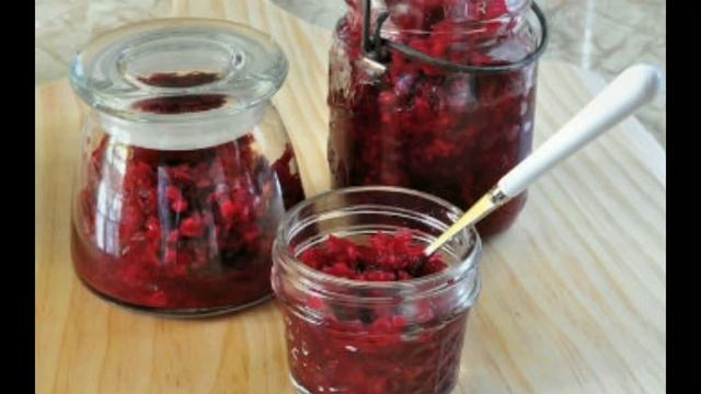 Заготовка на зиму для свекольника