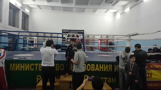 Койниев Магомед  (1 место)Чемпионат Дагестана по кикбоксингу  (Хутрах 2018) смотреть онлайн