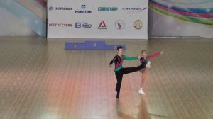 A класс - микст юниоры и юниорки Пара №75