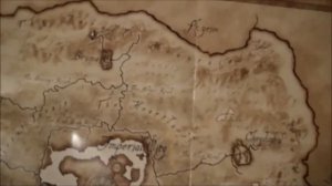 Elder Scrolls V Skyrim Map