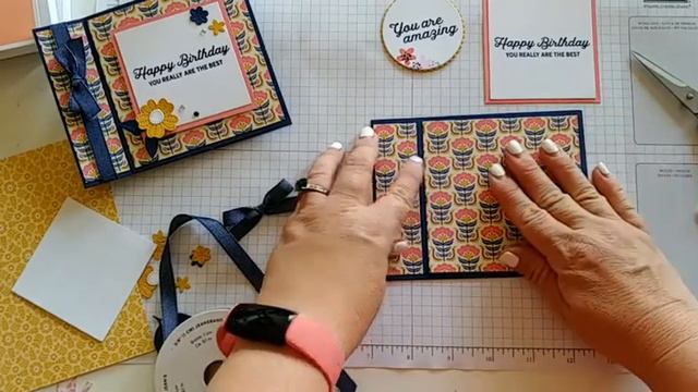 Fun Fold Friday- Easy DSP Pop Up Card смотреть онлайн