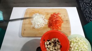 КУРИЦА С ОВОЩАМИ ПО-КИТАЙСКИ ВОК