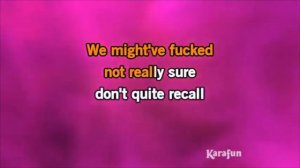 Monster - Lady Gaga (Karaoke)