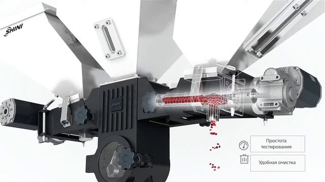 ШНЕКОВЫЙ ДОЗАТОР КРАСИТЕЛЯ SHINI СЕРИИ SCM