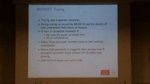 Erlang 2014: BEAMJIT -- A Just-in-Time Compiling Runtime for Erlang