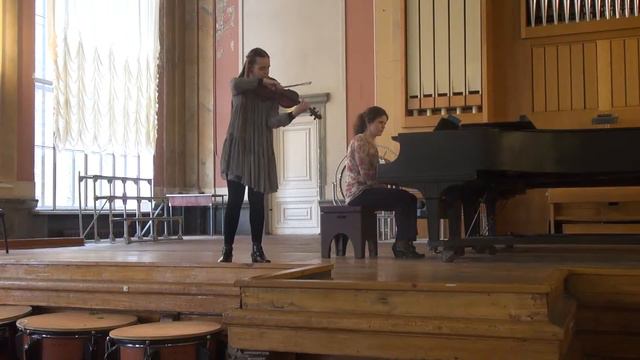 Rybkina Sofia J. Sibelius Violin Concerto 1st mov. HD