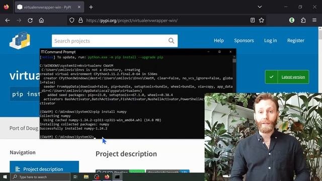 How To Install Python, GDAL, Virtualenvwrapper & Other Packages On Windows