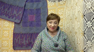 Саше с продёржкой. Мастер-класс по вязанию крючком от О. С. Литвиной.