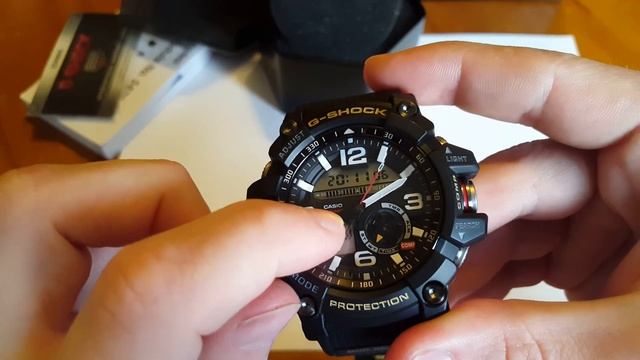 Обзор и настройка Casio G-Shock GG-1000-1A (Review and setting) смотреть онлайн