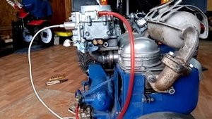 Карбюратор от ОКИ на двигателе УД-25.