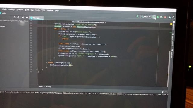 Threaded echo server смотреть онлайн