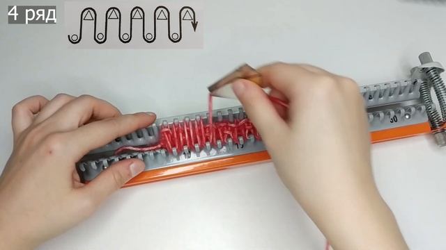 28 УЗОР ФАСОННАЯ РЕЗИНКА | АЖУРНЫЕ УЗОРЫ НА РЕЗИНКАХ  | ручная вязальная машина ИВУШКА