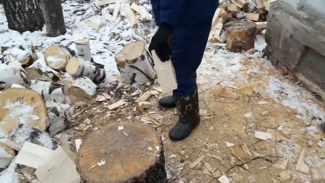 Топор-колун Fiskars x17 смотреть онлайн