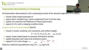 NLPC10: Expectation-Maximization in Clustering