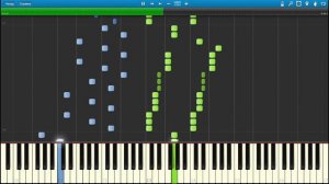 Detroit: Become Human - Connor Main Theme (piano arrangement) - Synthesia