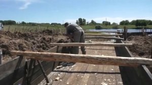 Подвигаемся к концу работы на Симаковском пруду.  21 07  2021