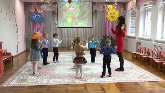 Осеннее развлечение в средней «Б» группе смотреть онлайн