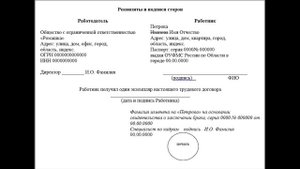 Как изменить фамилию работника в трудовом договоре - Елена А. Пономарева