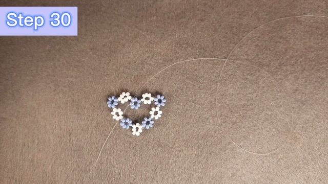 Beaded Earrings DAISY HEART ?? Серьги из бисера ЦВЕТОЧНОЕ СЕРДЦЕ?? #DIY #jelljewellery