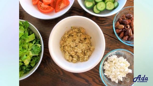 ★ ГРЕЧЕСКИЙ САЛАТ С КИНОА ★ смотреть онлайн