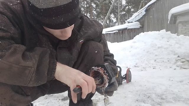 разборка мотора от холодильника