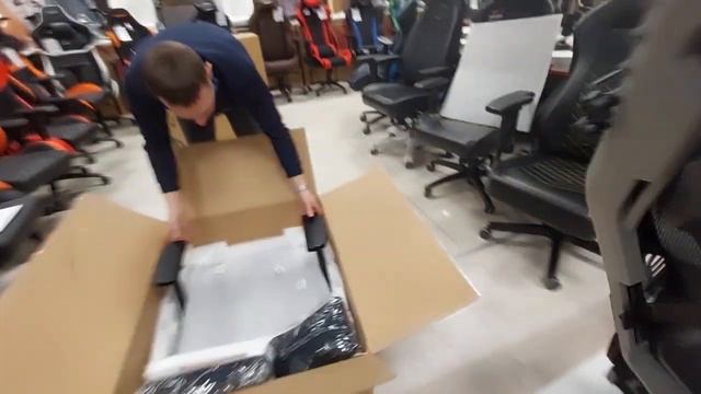 Noblechairs ICON Fabric \ Распаковка-Проверка смотреть онлайн