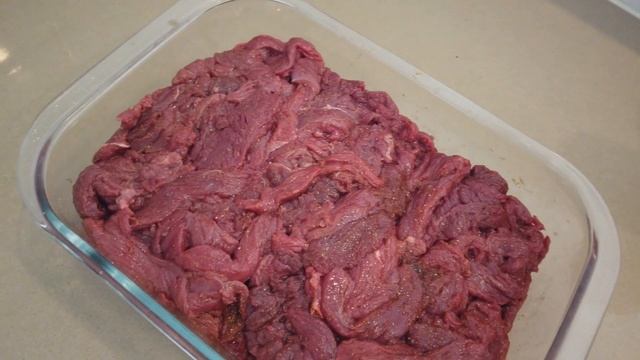Вяленое мясо по-австралийски. Рецепт.