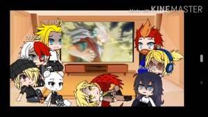 Pro heroes +two students react to eri loše control of her quirk (inglés y español)