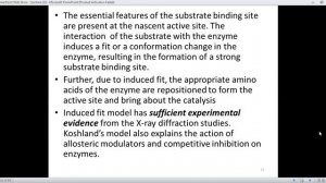 Lecture 37 | Bio-metabolism | Mechanism of Enzyme Action and Catalysis