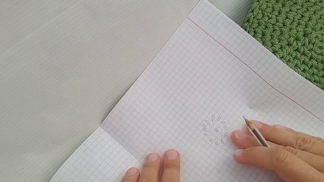 Ровный треугольник крючком из полиэфирного шнура для сумки вяжем вместе. Объясняю как связать