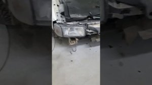 переделка бампера Volkswagen b3 на b4