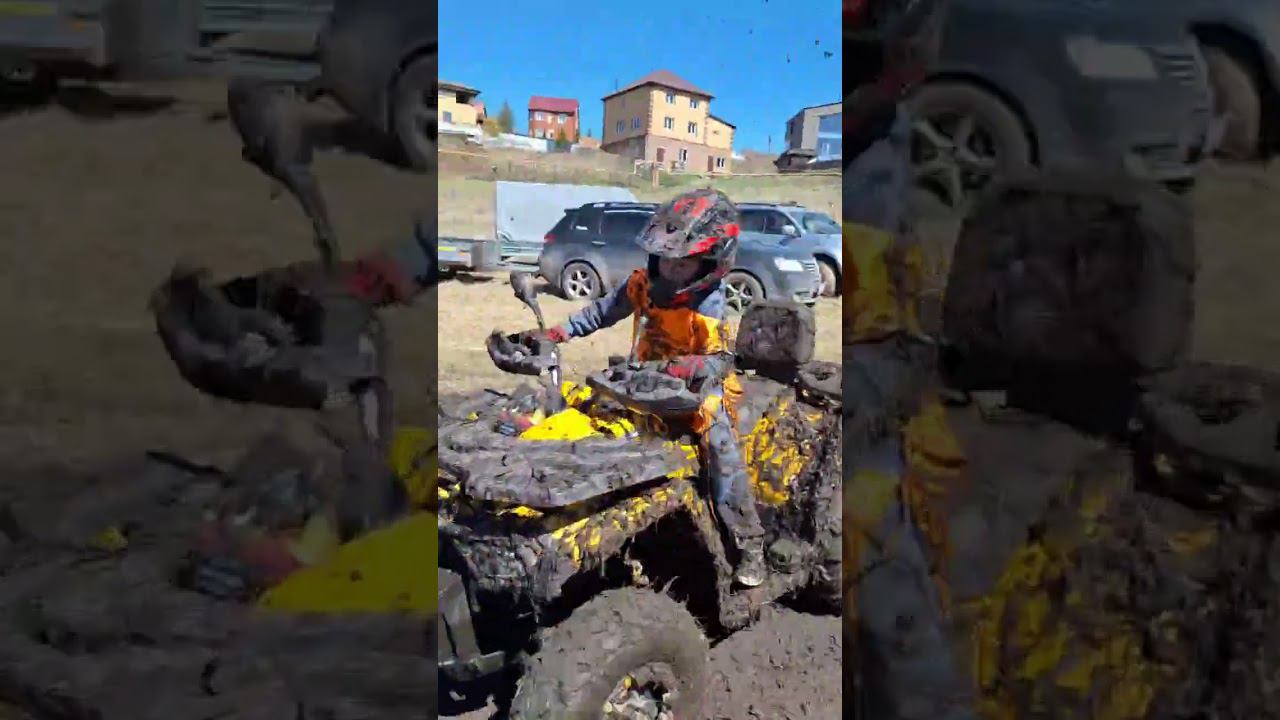 Мастерство дрифта на квадроцикле #активныйотдых #квадроцикл #гонки смотреть онлайн